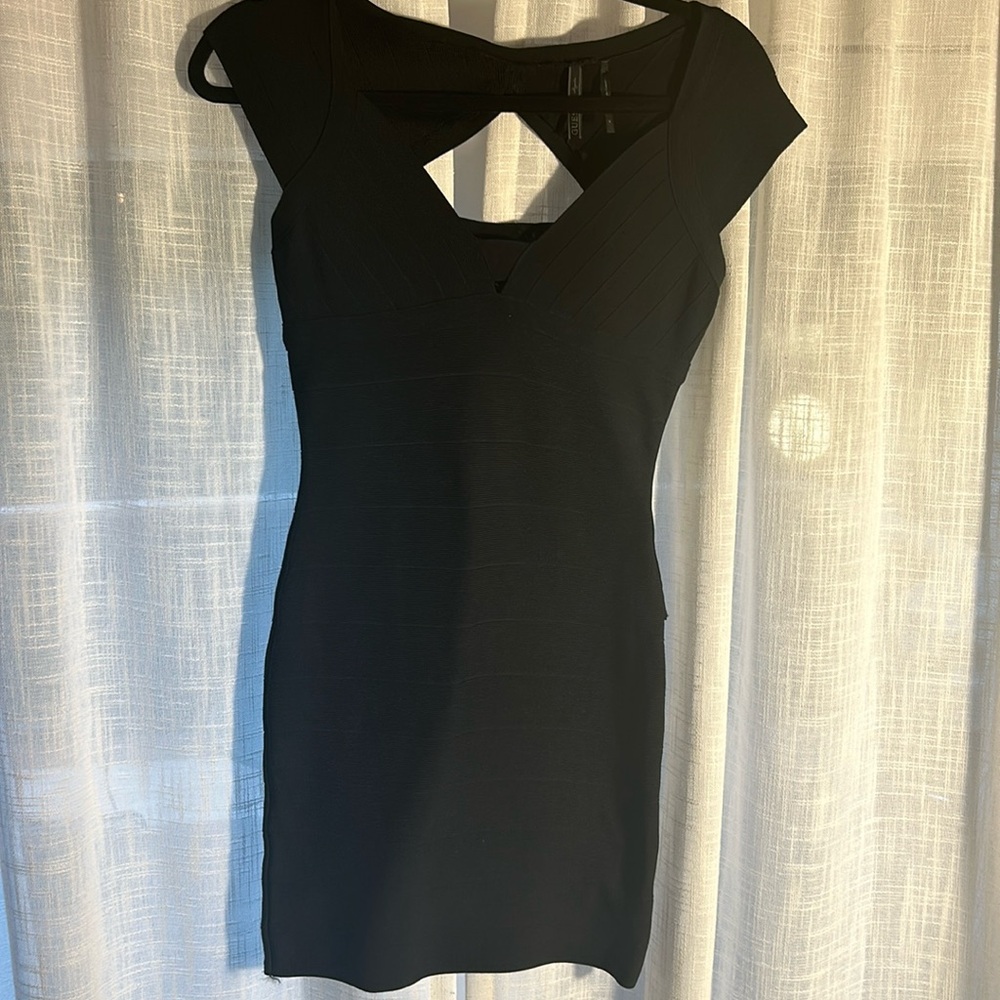 Guess Black Bodycon Dress. Size Small.